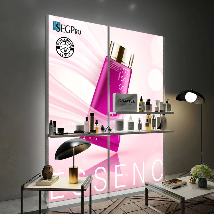 Lintel Advertising Lightbox Trade Show Booth Led Light Box Display Illuminated Retail Booth Exhibitions Stand Lightbox