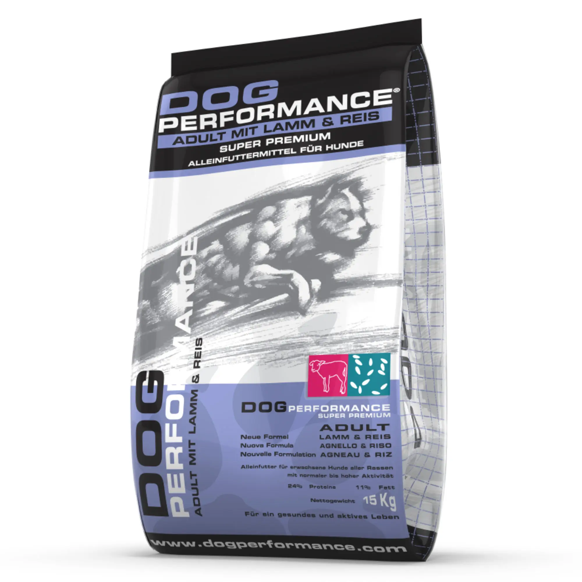 Premium Product Wholesale Bulk Dog Food - Pet Food Bag for Dog - with Lamb and Rice for Athletic Dogs