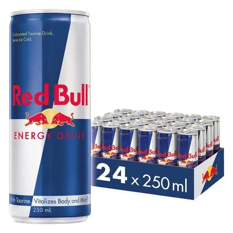 Свежий энергетический напиток Redbull 12 унц. Банки 2024 на экспорт/