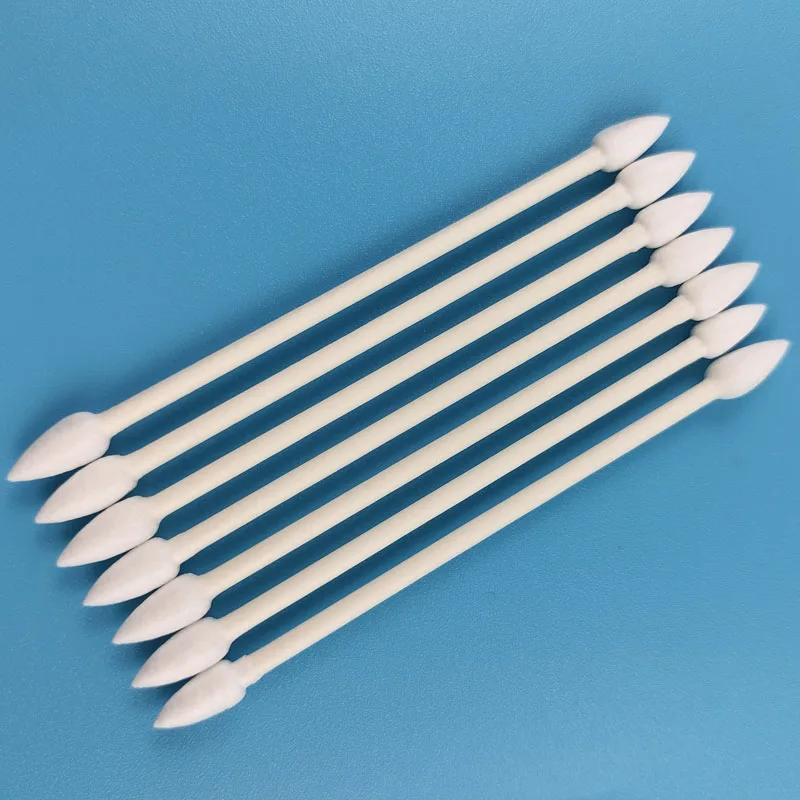 50pcs Biodegradable Paper Stick Double Ended Cosmetic Cotton Swab Qtips for Makeup Removing