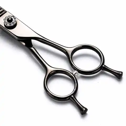 Wholesale Curved Dogs Stainless Steel Pet Hair Scissor Set Pet Trimmer Straight Scissor Professional Grooming Scissors