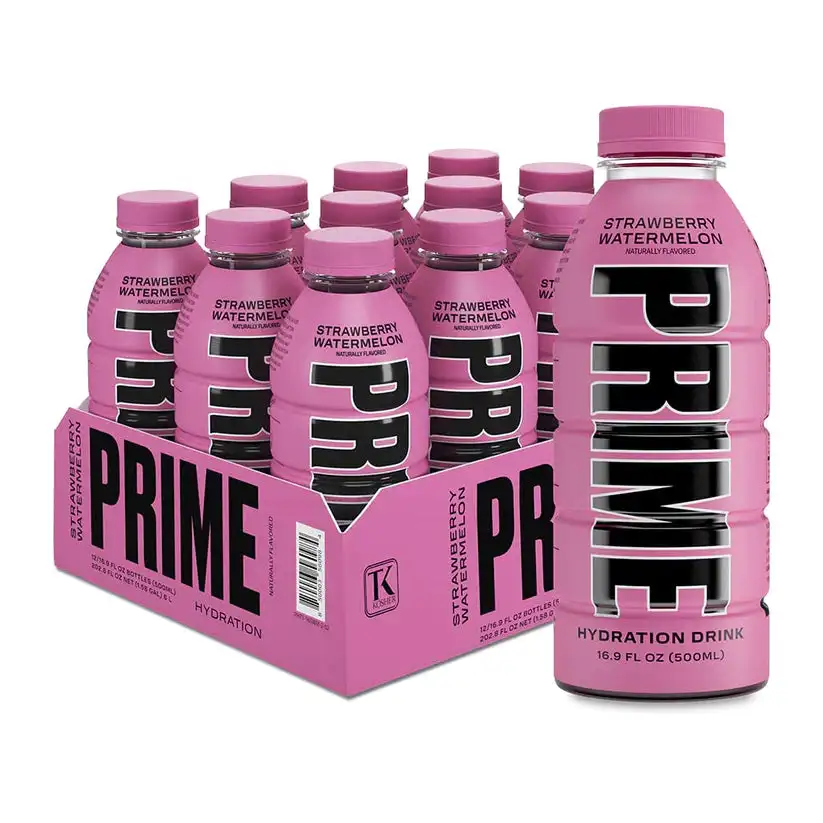 Prime Ice Pop & Strawberry Watermelon Hydration Energy Drinks Wholesale