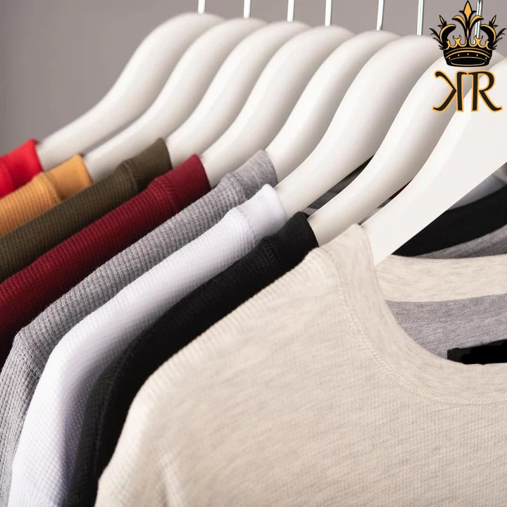 Роскошная брендовая мужская хлопковая Футболка оверсайз высокого качества модная зимняя футболка с длинным рукавом и мультяшным дизайном