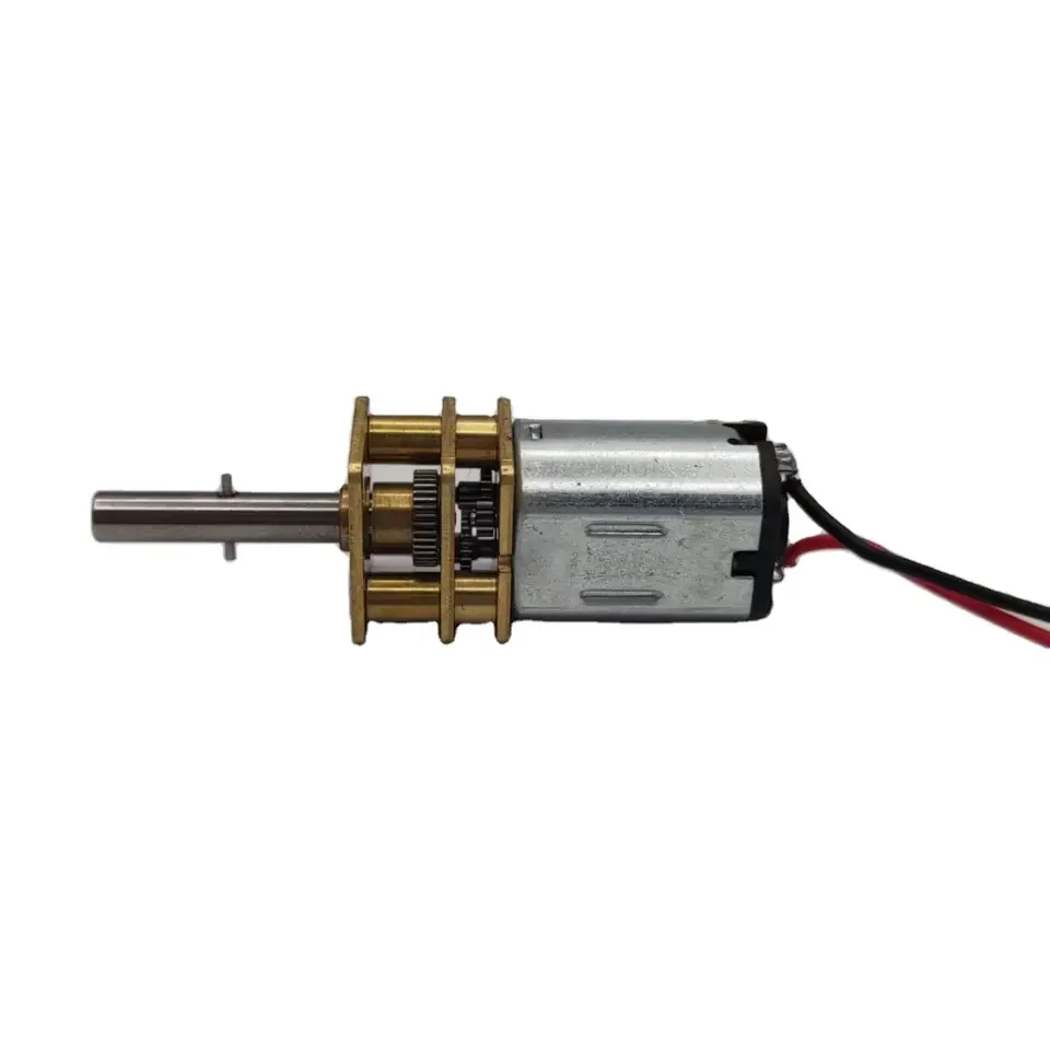 Smart Micro DC Motor China Professional Made Mini Metal DC Spur Gear Motor For Robot Toy Smart Door Lock