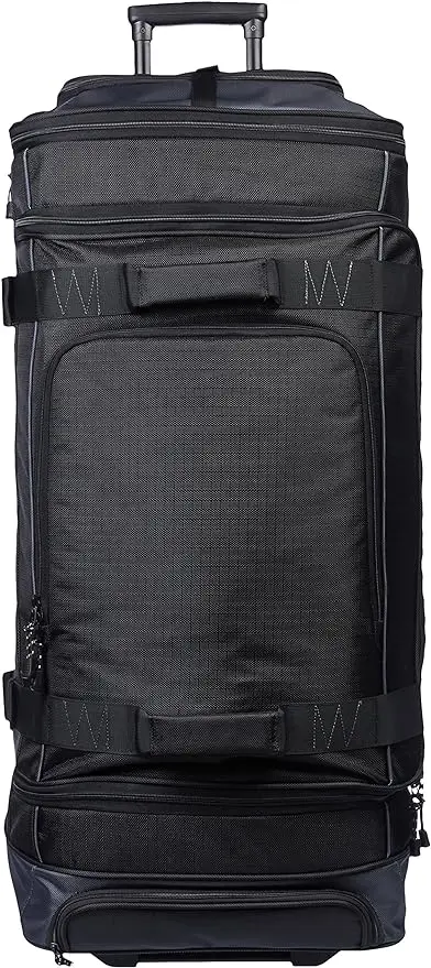 Wholesale Top Quality Customised Sports Wheel Trolley Catcher Bags Cases Duffel Large Capacity Waterproof Cricket Roller Kit bag