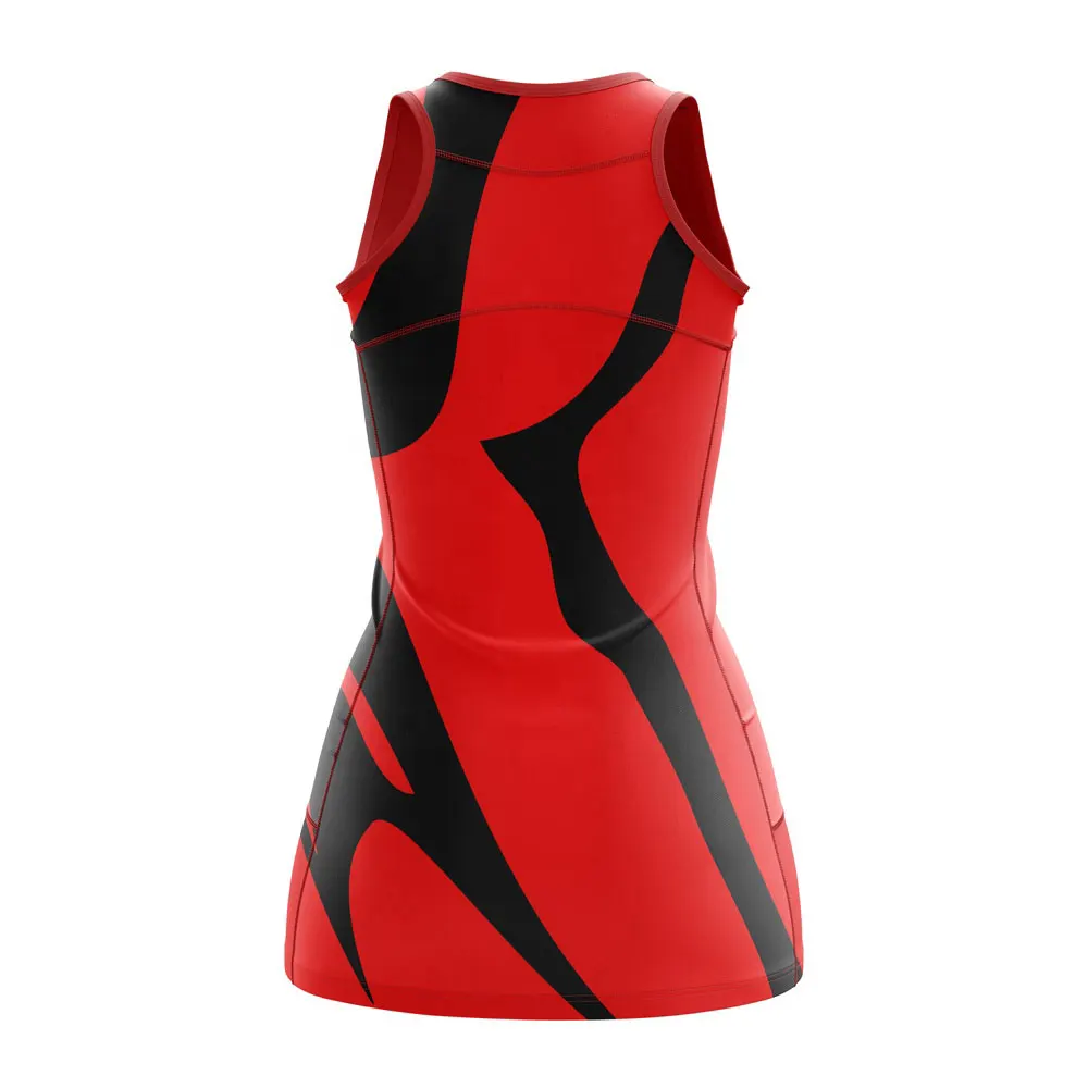 Custom Made Sublimated Netball Uniforms Dresses OEM Popular Girls Womens Netball Uniform For Women Best Selling Netball Uniform