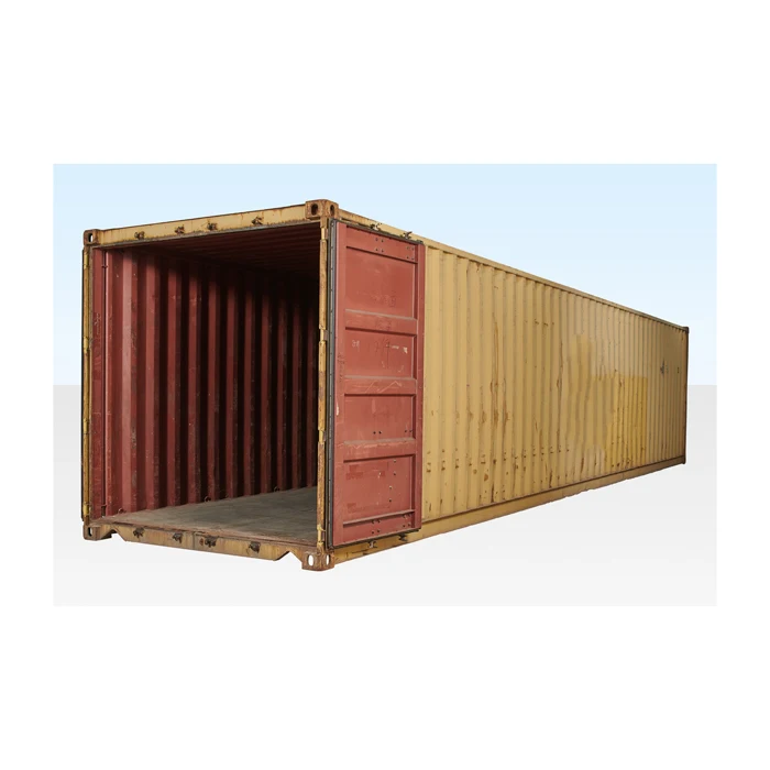20ft Used Shipping Container Dry Steel Container CSC Certified 40GP Capacity 20HQ Size in Stock for Sale