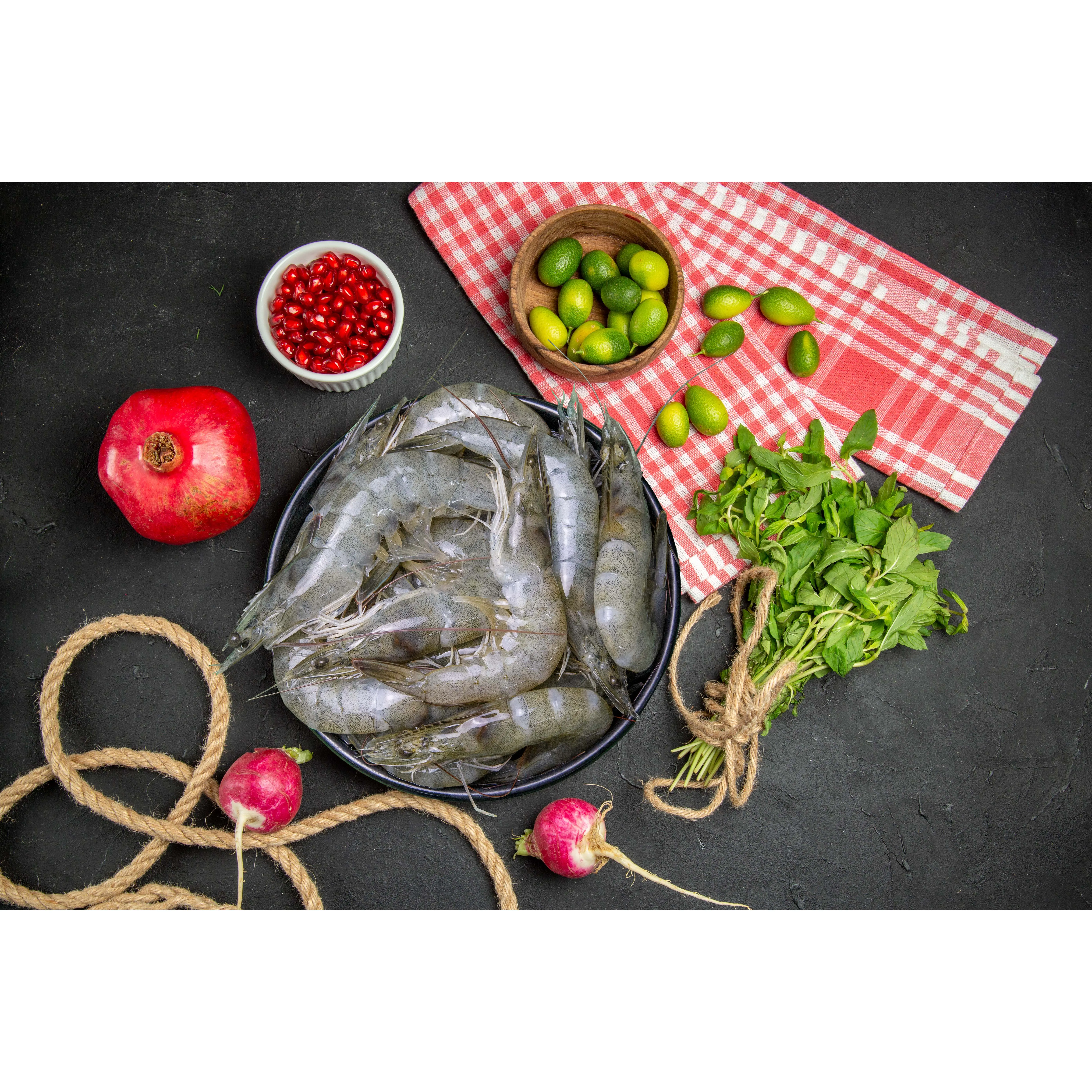 OEM Seafood Supply Fresh Vannamei Shrimp Head On Shell On W/HOSO Custom Weight Request Wholesale Origin From Vietnam