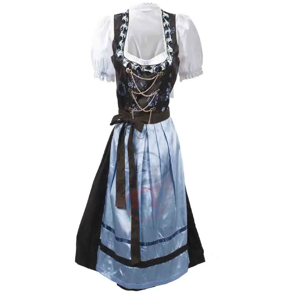 Новое женское стильное немецкое платье dirndl Сделано из высококачественного материала по разумным ценам