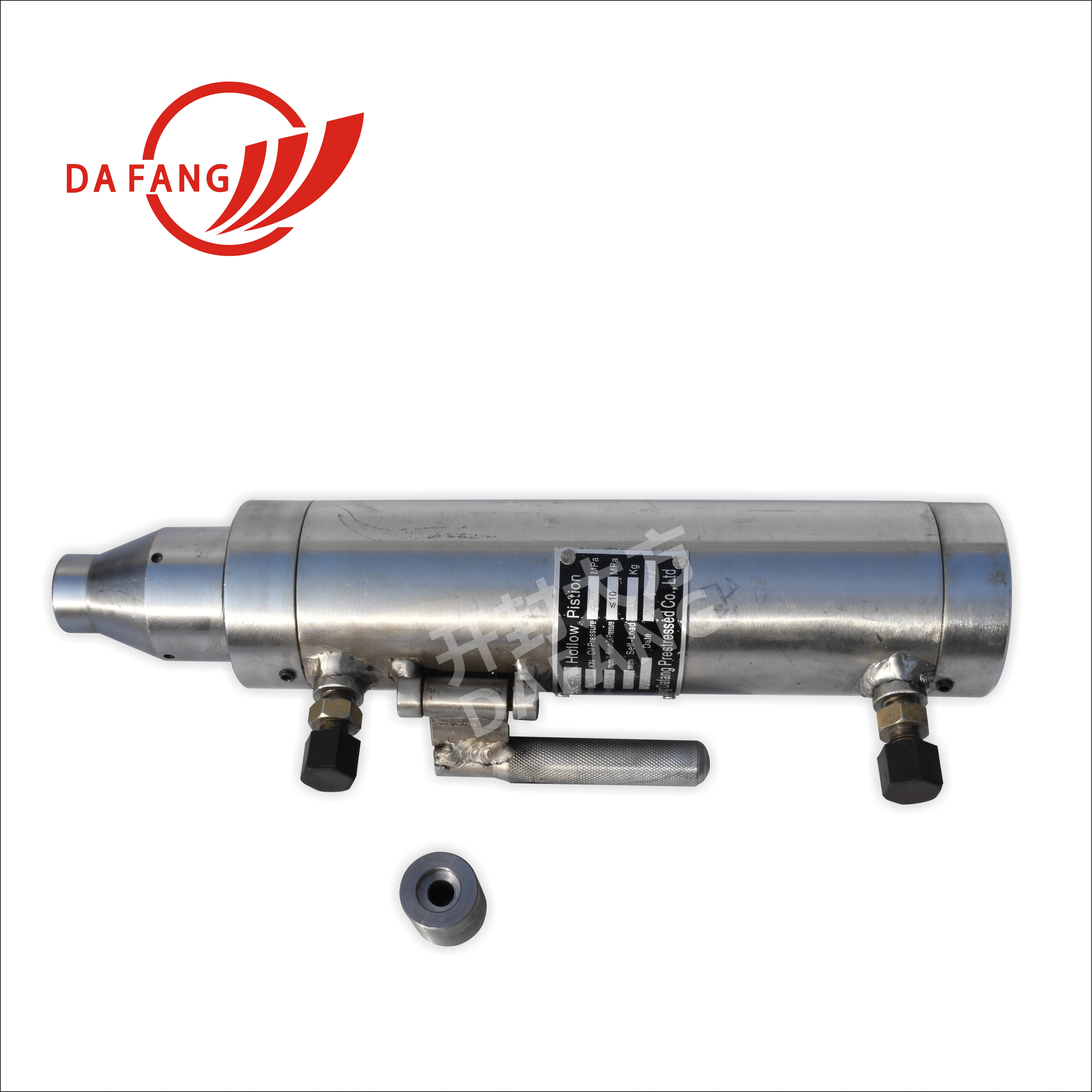 Prestressed machine 25 ton electric hydraulic jack 500 ton hydraulic cylinder