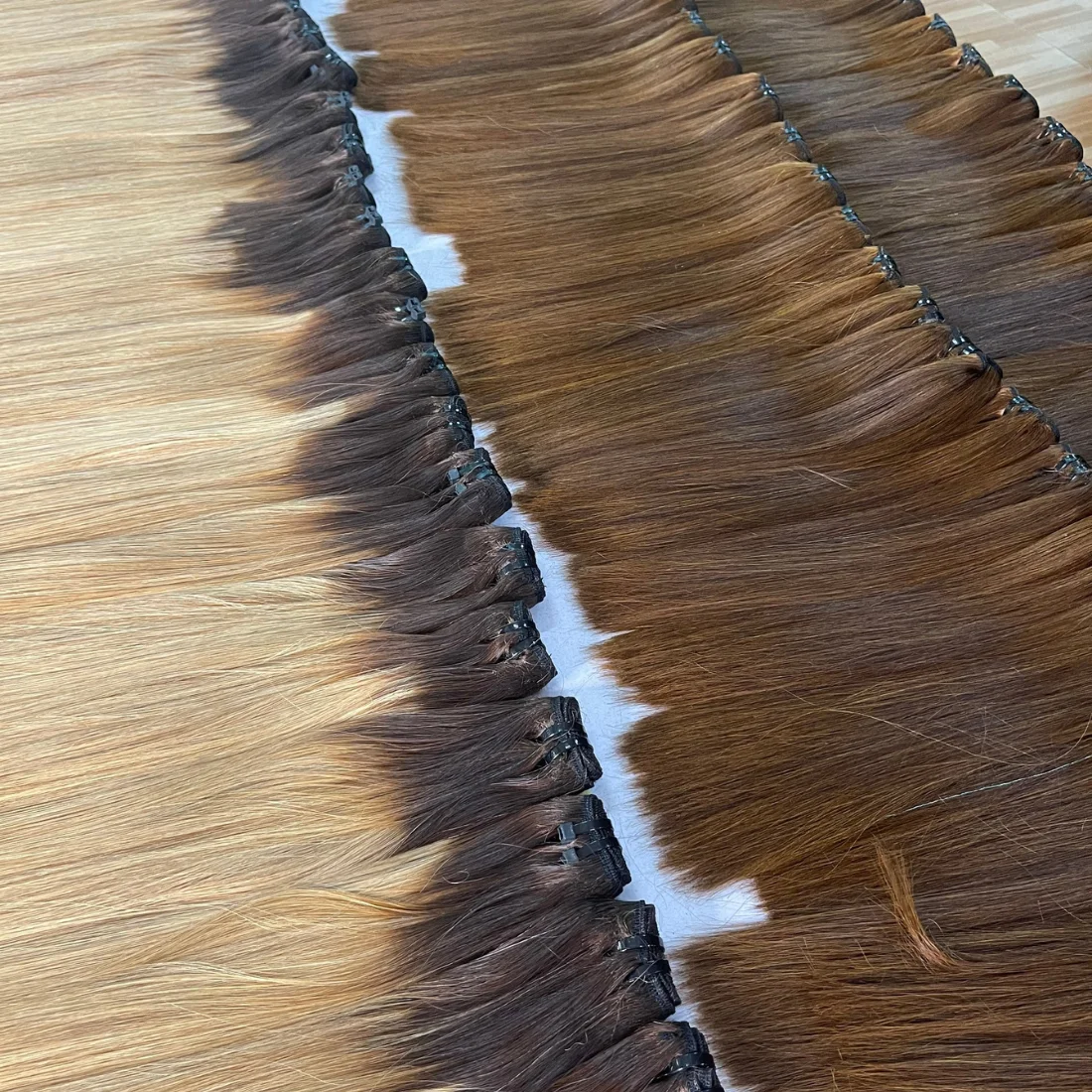 Very hot product today bone straight bundles full inch full color 100% Remy, completely handmade, shipped worldwide