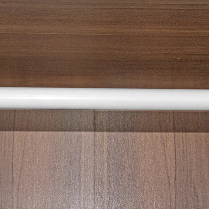 Factory Wholesale Closet Wood Veneer Wardrobe 3-Door Armoire with Two Drawers Four Shelves and Hanging Rod