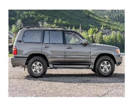 2002 Toyota Land Cruiser LHD/RHD б/у Электрический/гибридный автомобиль 4x4 с тканевыми сиденьями задняя камера гидравлическое рулевое управление