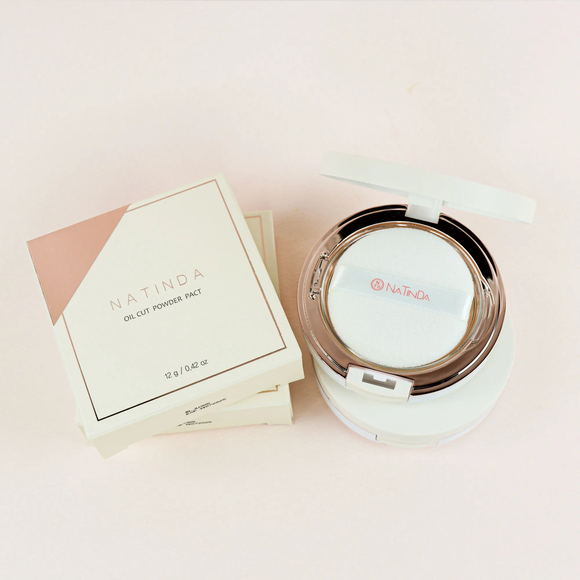 Oil Cut  Powder Fact NATINDA Own brand Makeup Fixer Powder Pure waterproof luxury bulk setting powder Face