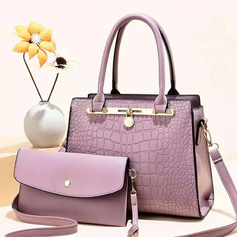 New High Quality Fashion Ladies Hand Designer Bags Cheap Price Lady Handbag Women Bag sets PU Handbags