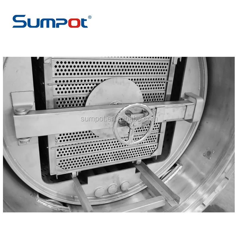 SUMPOT water immersion retort machine for condensate milk in cans
