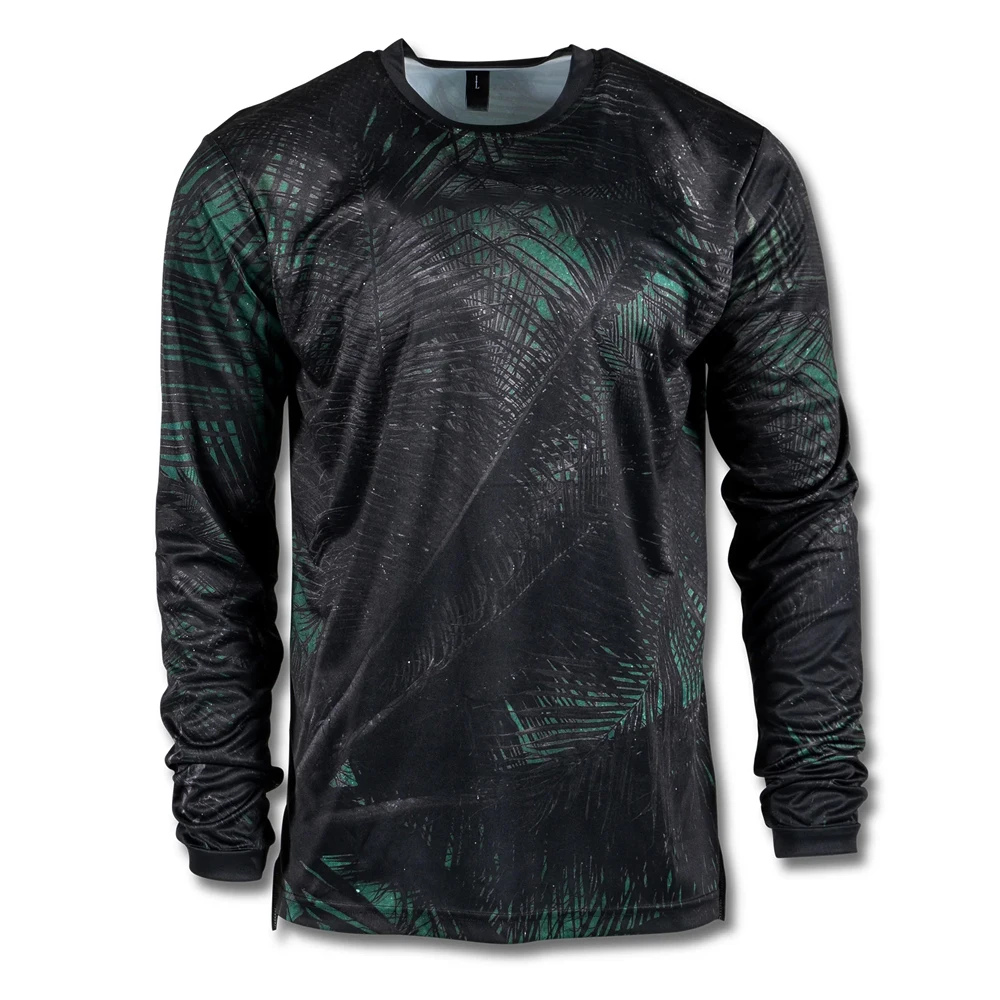 Dye sublimated upf 50 type mens long sleeve printed camo fishing shirts OEM fishing jersey