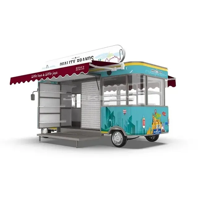 Order Good Reputation at Home and Abroad Big Pizza Waffle Mobile Food Trailer/ Truck/kiost Low Price
