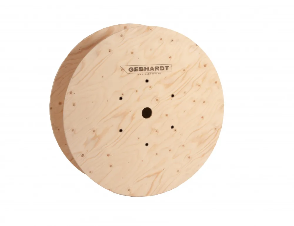 The stable GEBHARDT solid wood drums with high load capacity for outdoor use