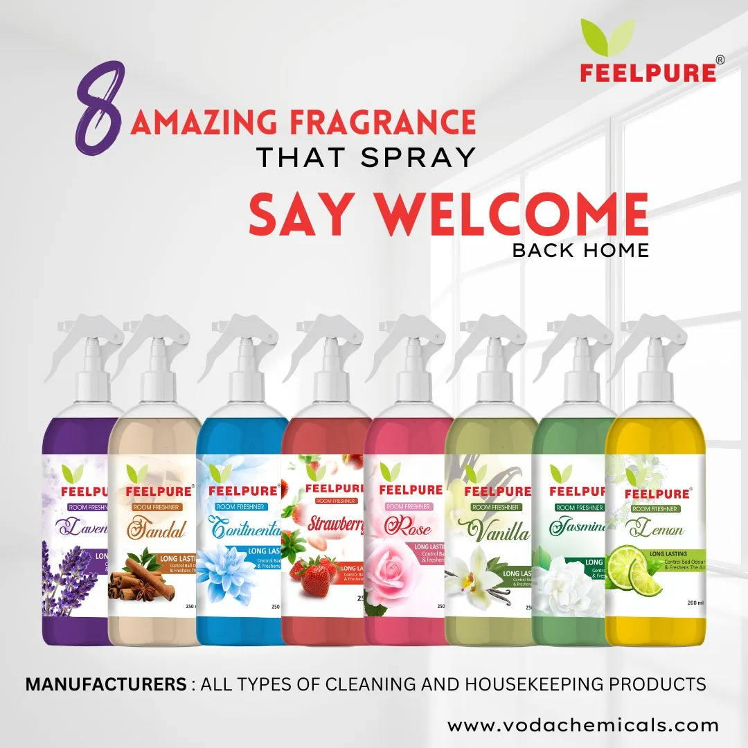 Room Freshener 200 ML Spray Customized Fragrance Rose Lavender Continental Sandal Strawberry Premium Grade Room Freshener
