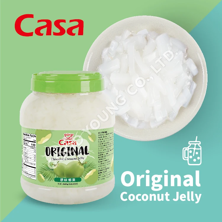 CASA Viet Nam Nata De Coco Fruit Coconut Jelly With Good Young Tea Ingredients