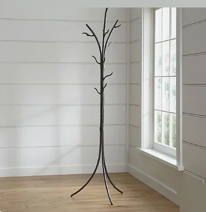 Factory Price Easy Installation Living Room Storage Rack Clothes Rack Coat Stand Metal Coat Rack