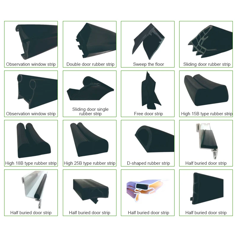 Epdm cold storage room auto door rubber seal strip sliding door seal for refrigerator house gasket seal strip