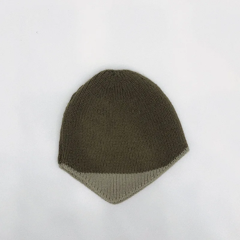 kids knitted warm hat winter knit beanies newborn casual knitwear kid fashion custom baby 0-2 years old cute hats wholesale
