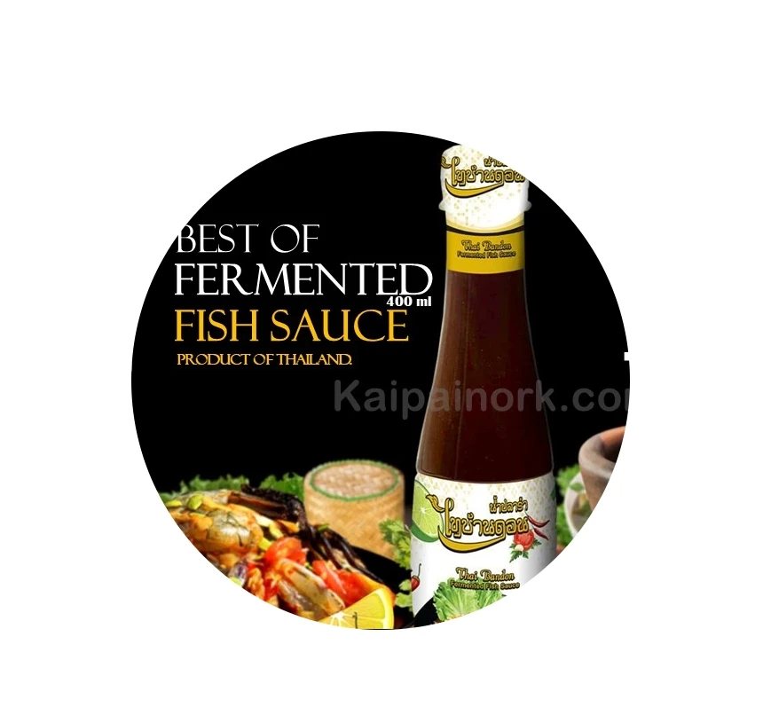 Fermented fish sauce Thai anchovy sauce Thai bandon fermented fish sauce