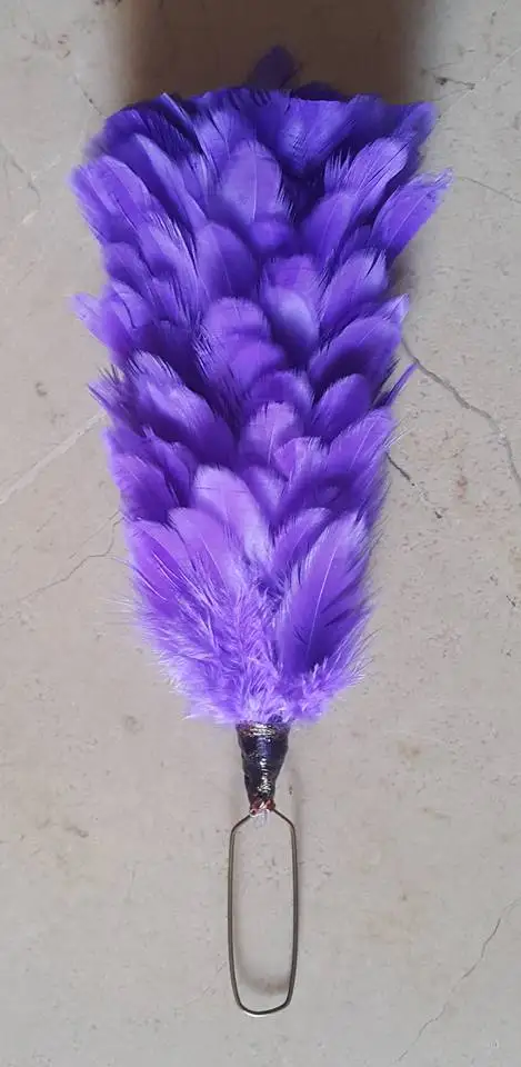 2024 Wholesale Feather Plume Hackle Yellow Glengarry Hats Plumes Hackles feather hackle hat plume By Power Hint
