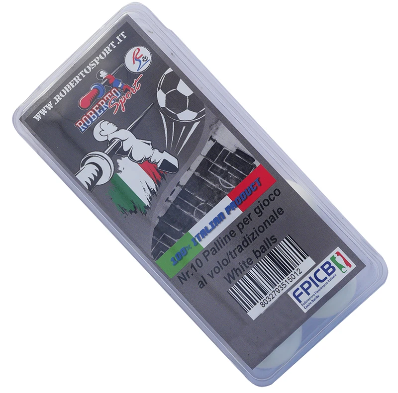 Italian Indoor Soccer Table Accessories with Hard Plastic Ball for Entertainment
