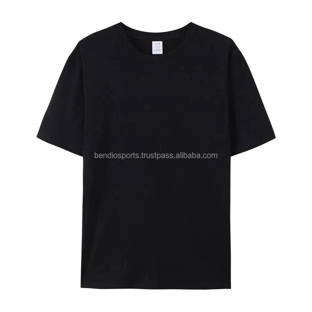Streetwear Blank Drop Shoulder T-Shirt-shirt Blank Clothing Oversized Tops Tees Summer Short Sleeves