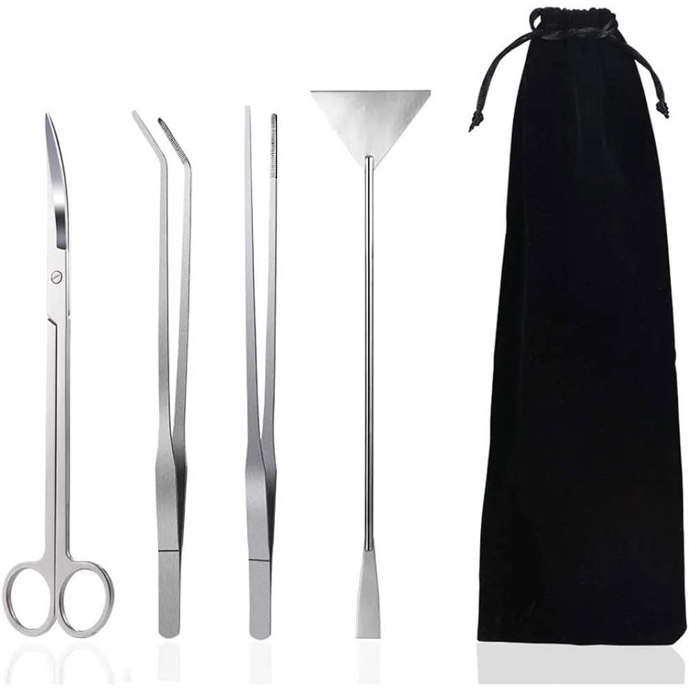 Wholesale Aquarium Plant Tank Tools Set 25cm 27cm 32cm Aquarium Scissors Best Selling 2024 by Fida Surgical Instruments
