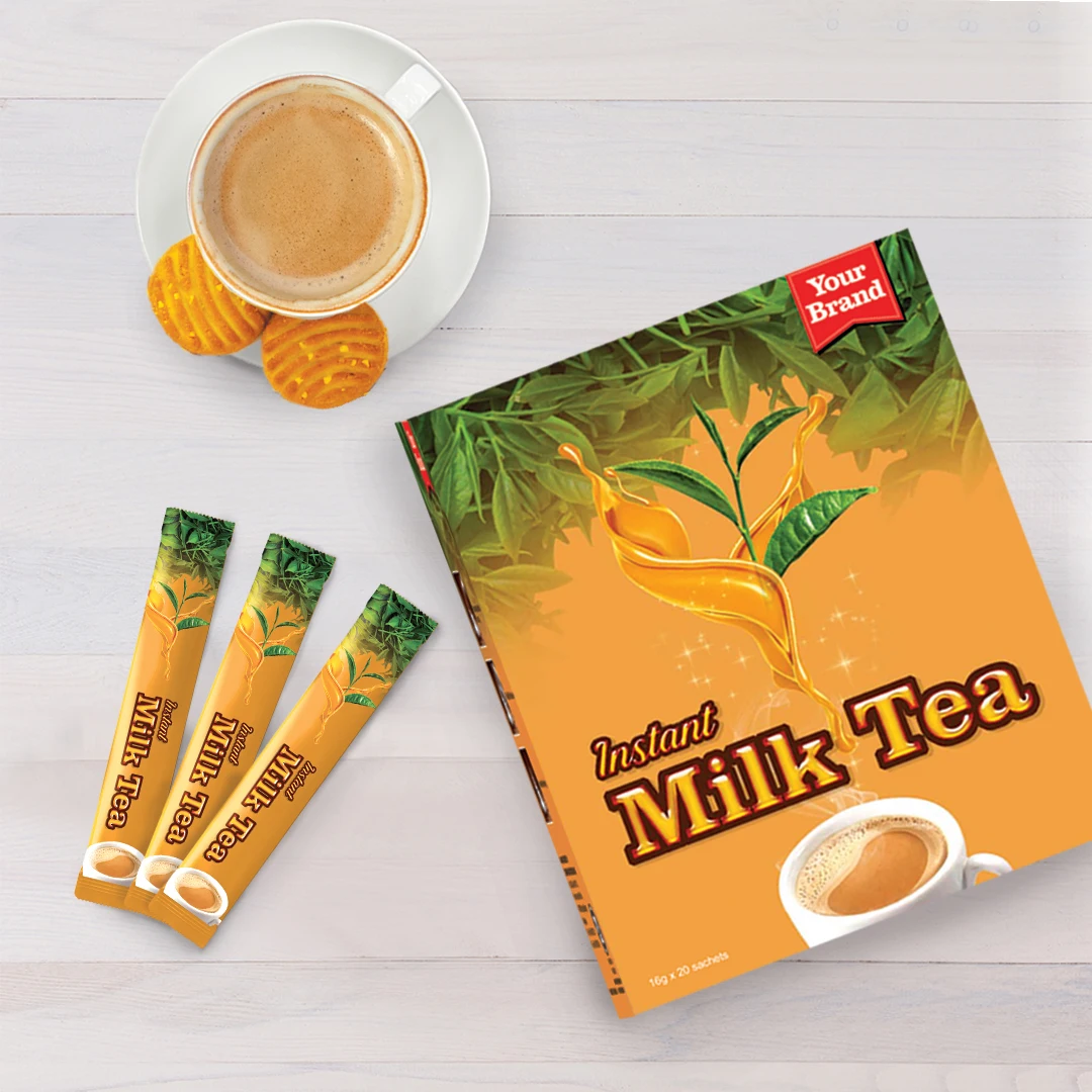 Высокое качество оптовая продажа низкая цена мгновенный чай с молоком индивидуальный дизайн Азиатский напиток богатый и удовлетворительный опыт