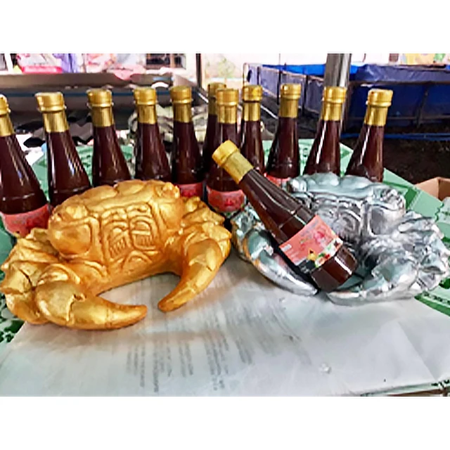 Khun Sa Fermented Crab Sauce Fermented Crab Sauce Mix Food 12 Bottles/Pack High Quality Products from Thailand