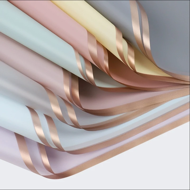 Hot waterproof designer wrapping paper for flowers wrapping paper for flowers florist material paper flowers decoration wedding