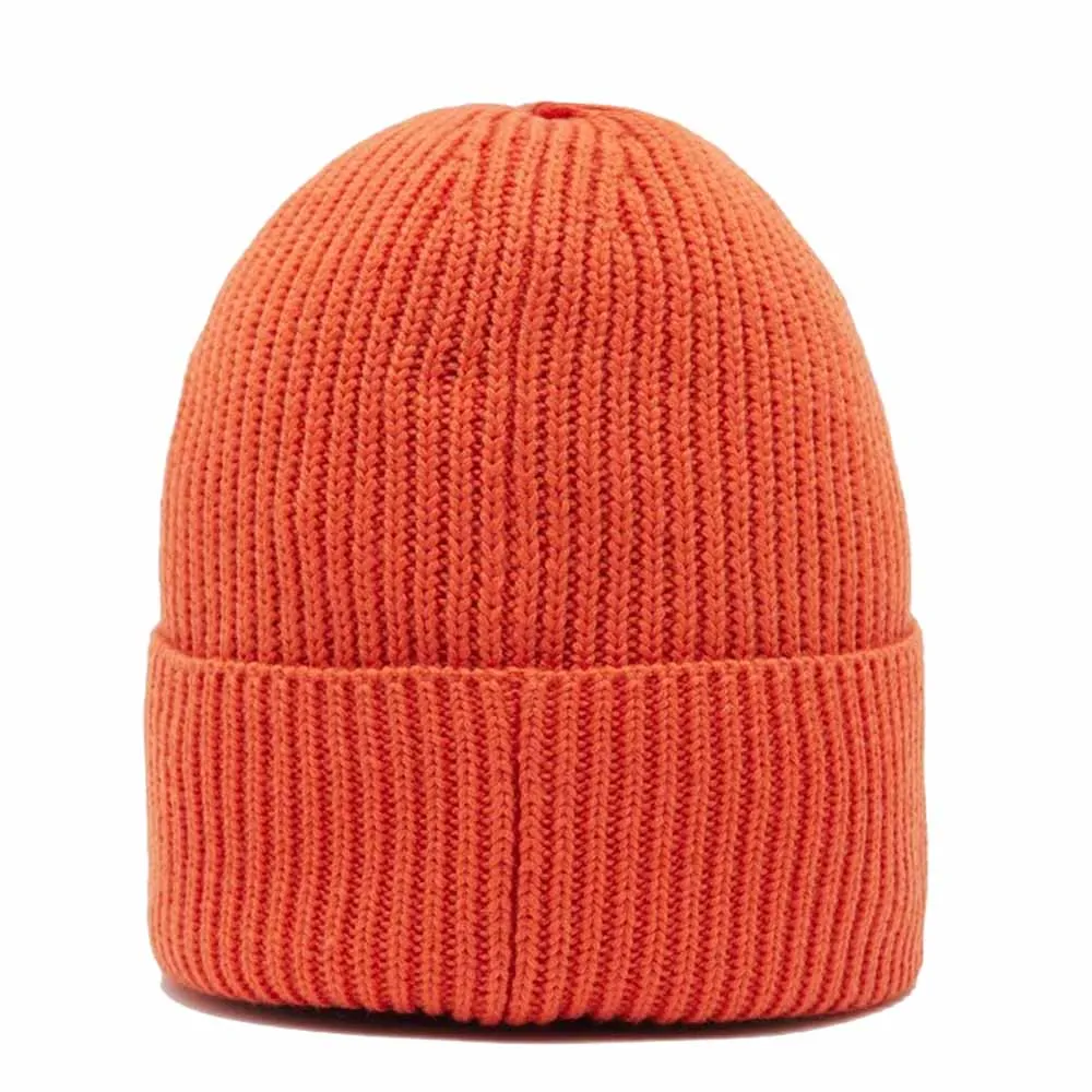 Winter Fisherman Skull Beanie Cap in Orange Color Fashion Winter Wear Fisher Man Adults Caps For Sale