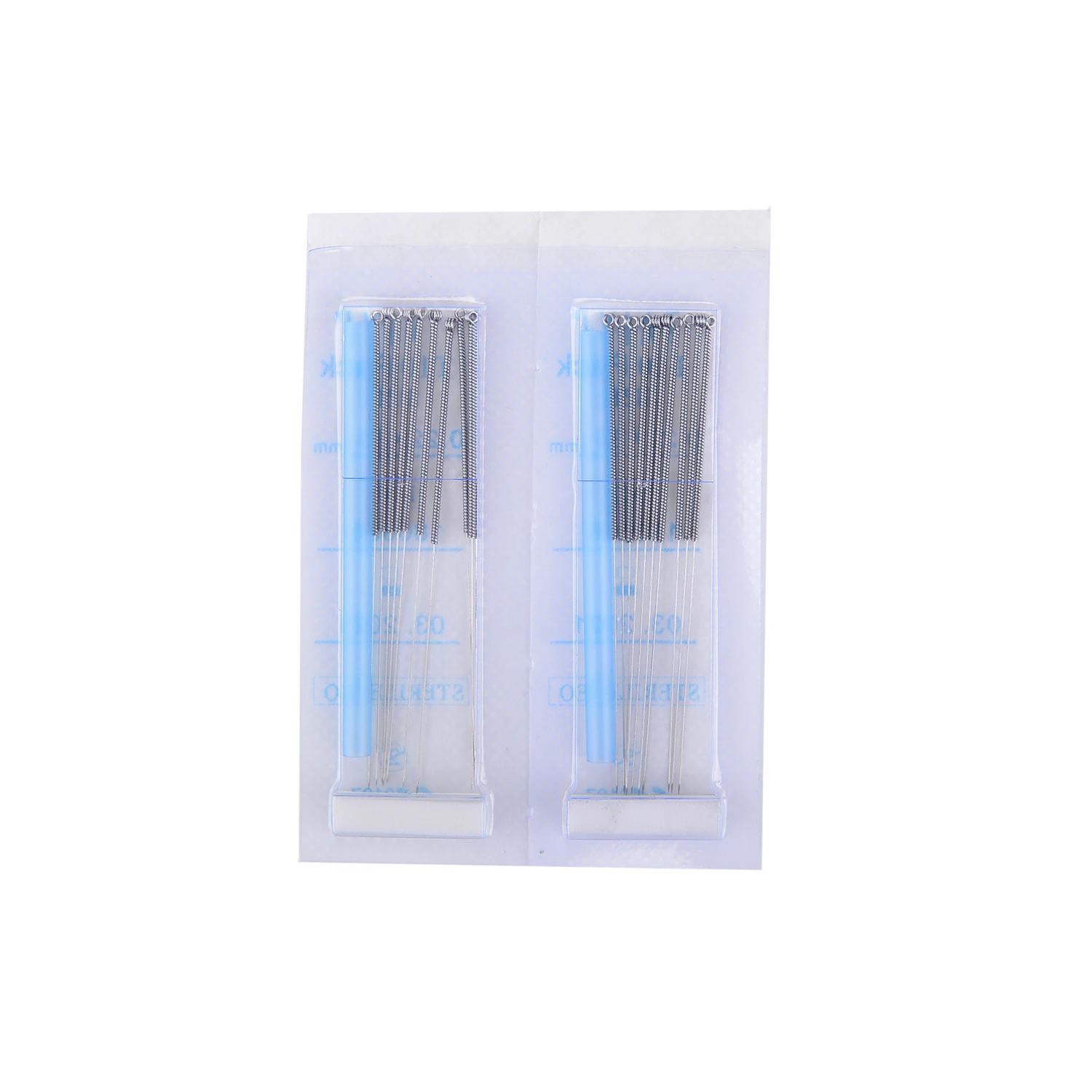 Stainless Steel Handle Painless Acupuncture Needles TAIYI Brand 10 needles with one blister