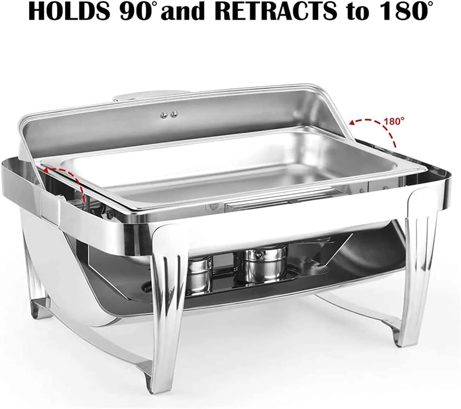 Оптовая продажа 9L в натуральную величину для еды сохраняющий тепло из нержавеющей стали чафер особенно китайского самовара со стандартом ISO & шведского стола набор с ножках