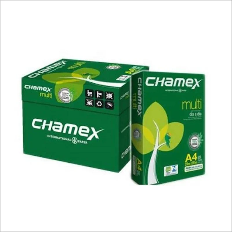 Оптовая продажа копировальная бумага Chamex A4 размер 80gsm Лучшая цена предлагается 5 штук/коробка 70 г/75 г Доступны варианты