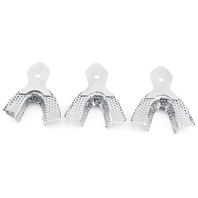 Basis Of Surgical Dental Instruments Stainless Steel Dental Impression Trays Teeth Trays CE And ISO Approved Special Tools