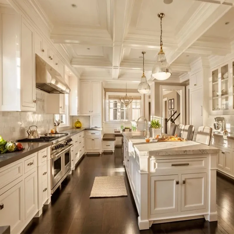 Hight Quality -Affordable Price Well-stocked White Shaker Kitchen Cabinet RTA- Quick Ship  Affordable Kitchen Cabinet