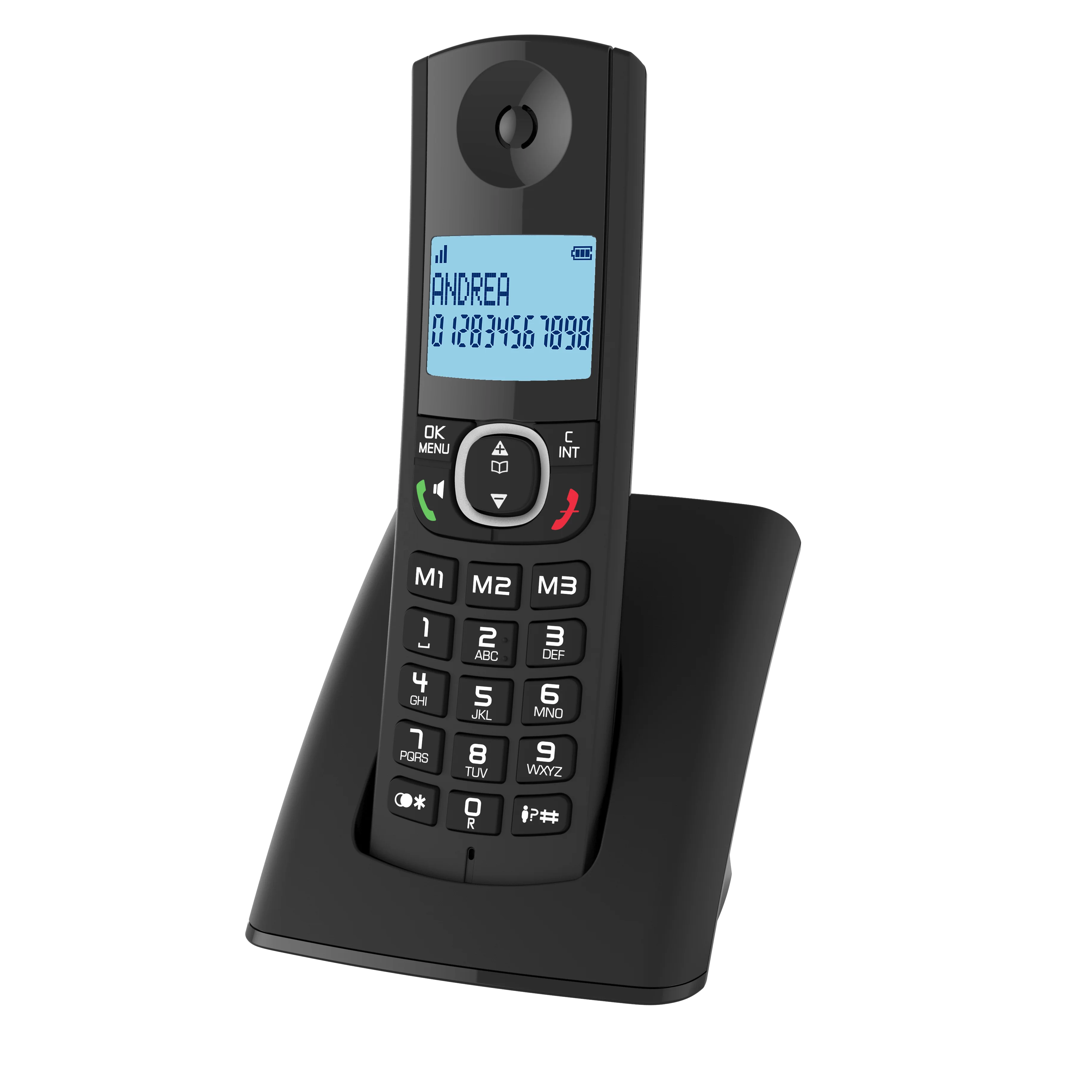 Wireless telephone DECT Phone Portable Cordless Telephone Talking distance 50-300 meters MT-037