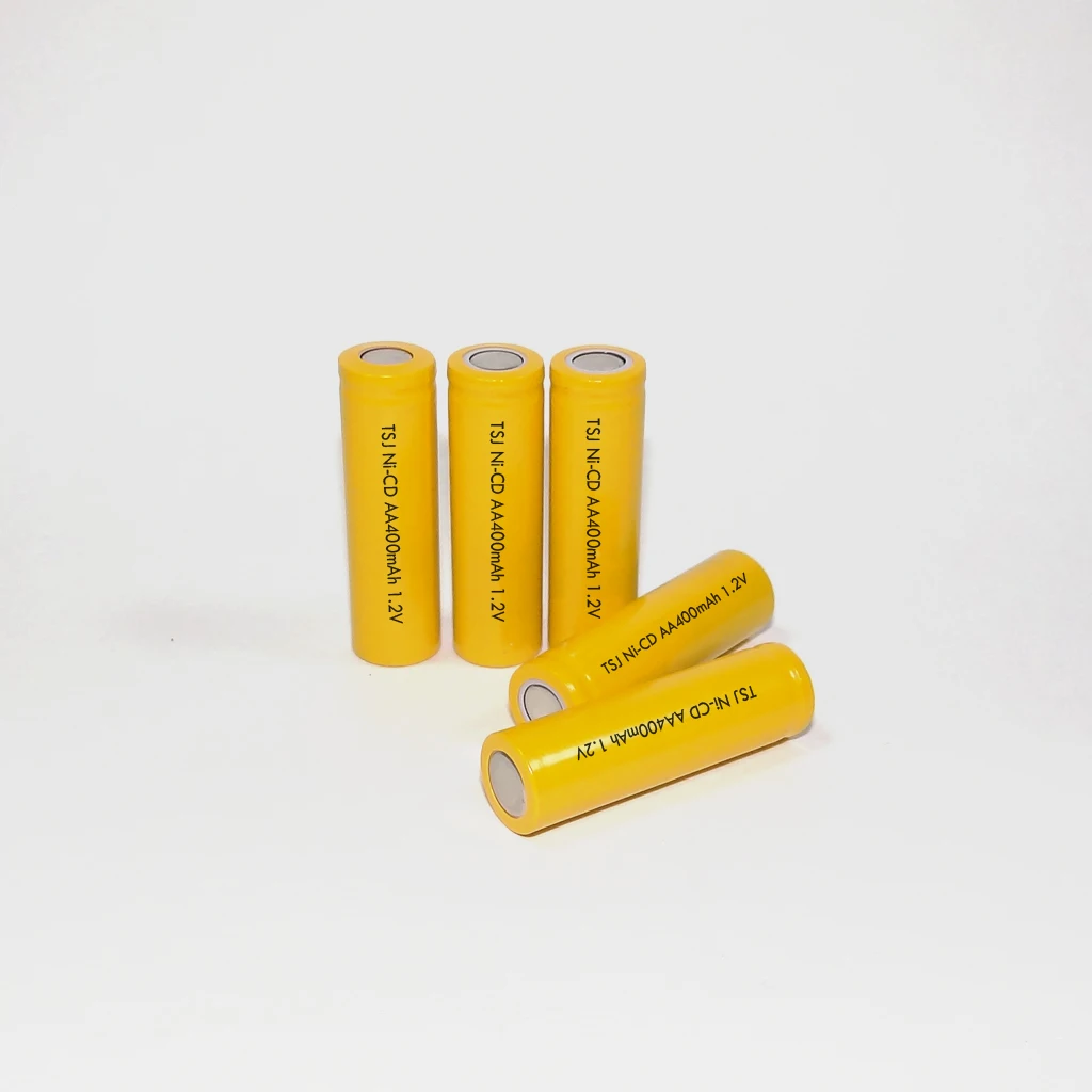 Аккумуляторная батарея 1 2 В AA400mAh NiCd для светодиодного фонарика