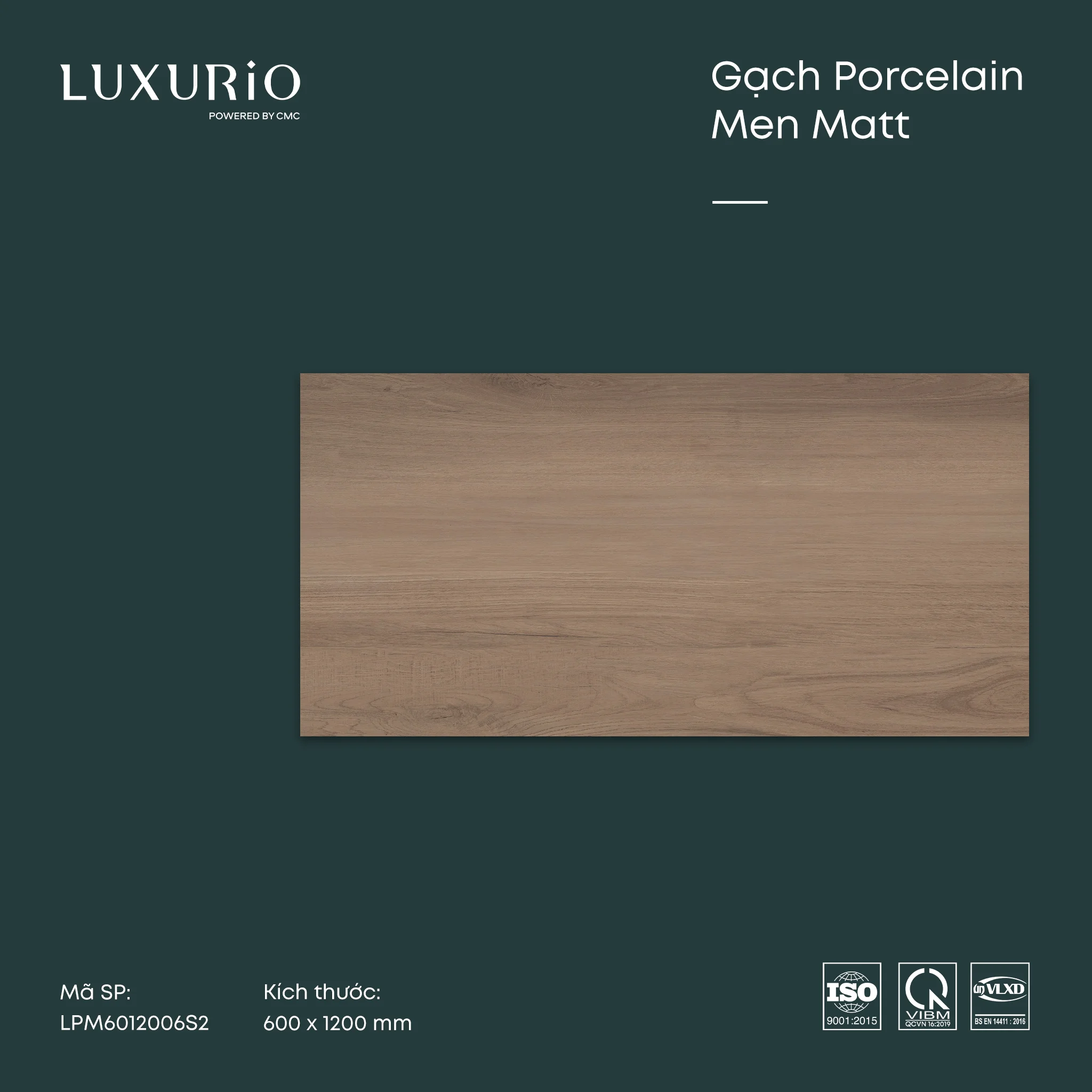 Wholesale CMC brand 60*120 Full body Glazed Porcelain ceramic Floor Tile Rustic Style