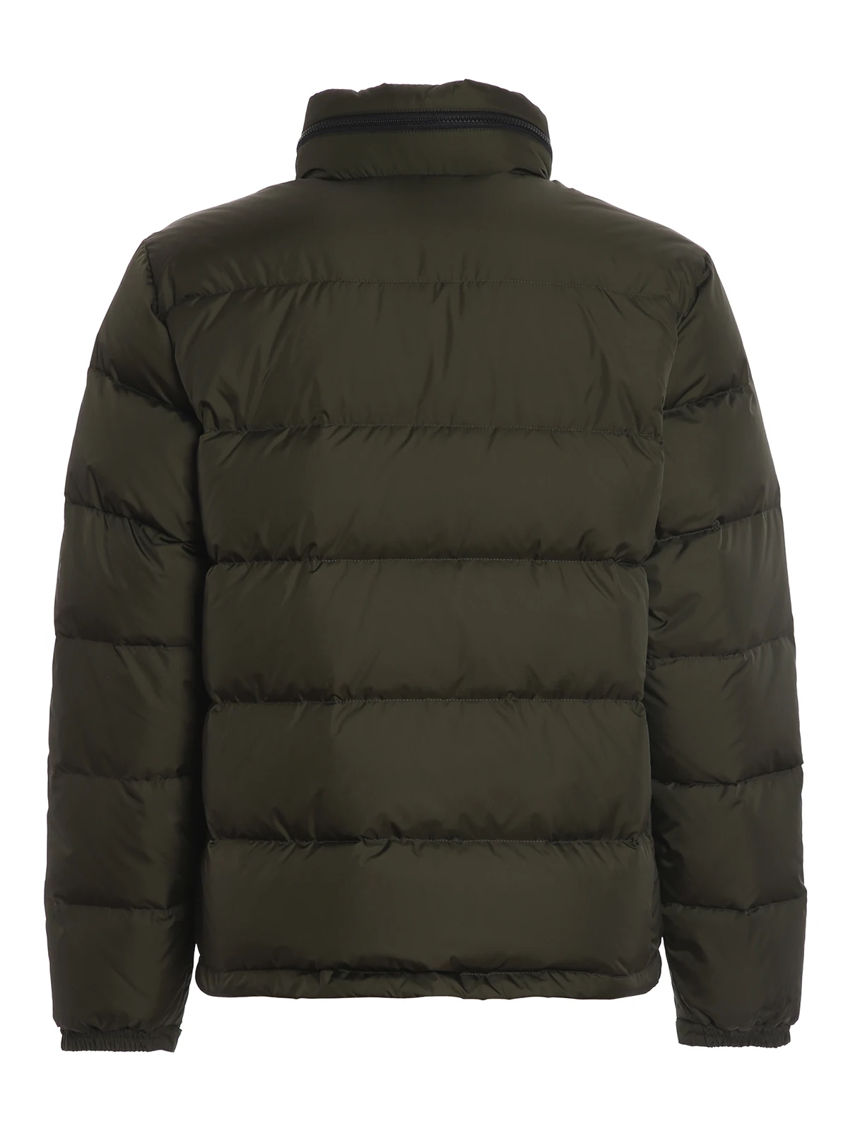High Quality nylon down jacket side pockets with zip quilted workmanship zip closure fixed hood custom logo Jacket