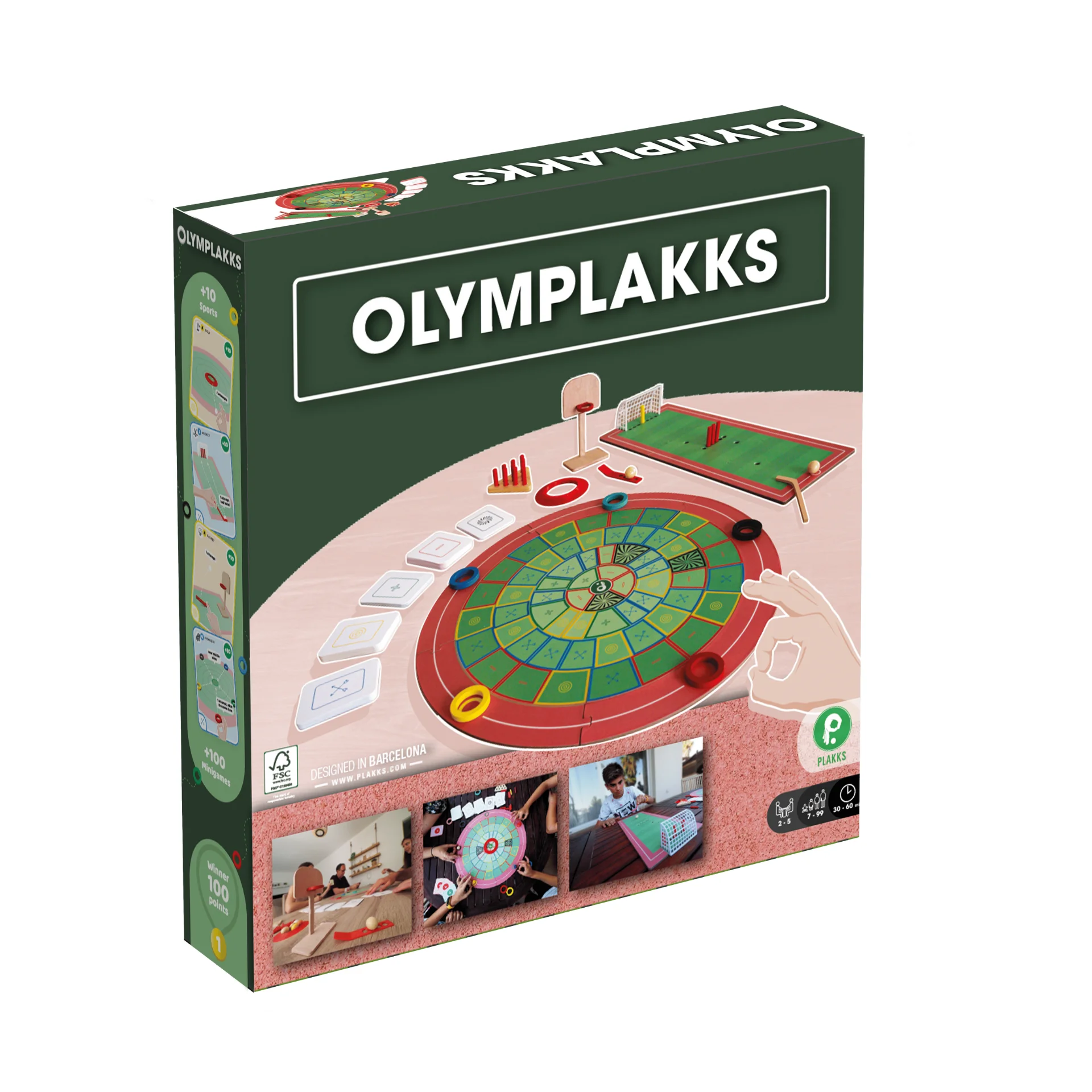 OLYMPLAKKS Family-Friendly Sports Board Game Ready for Export Fun Entertainment for All!