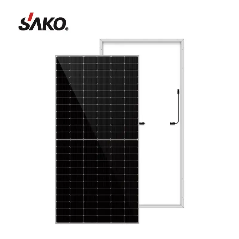 SAKO 530W 535w 540w 545W 550W Solar Panel Cells 182mm Monocrystalline 550 Watt Solar Pv Panel