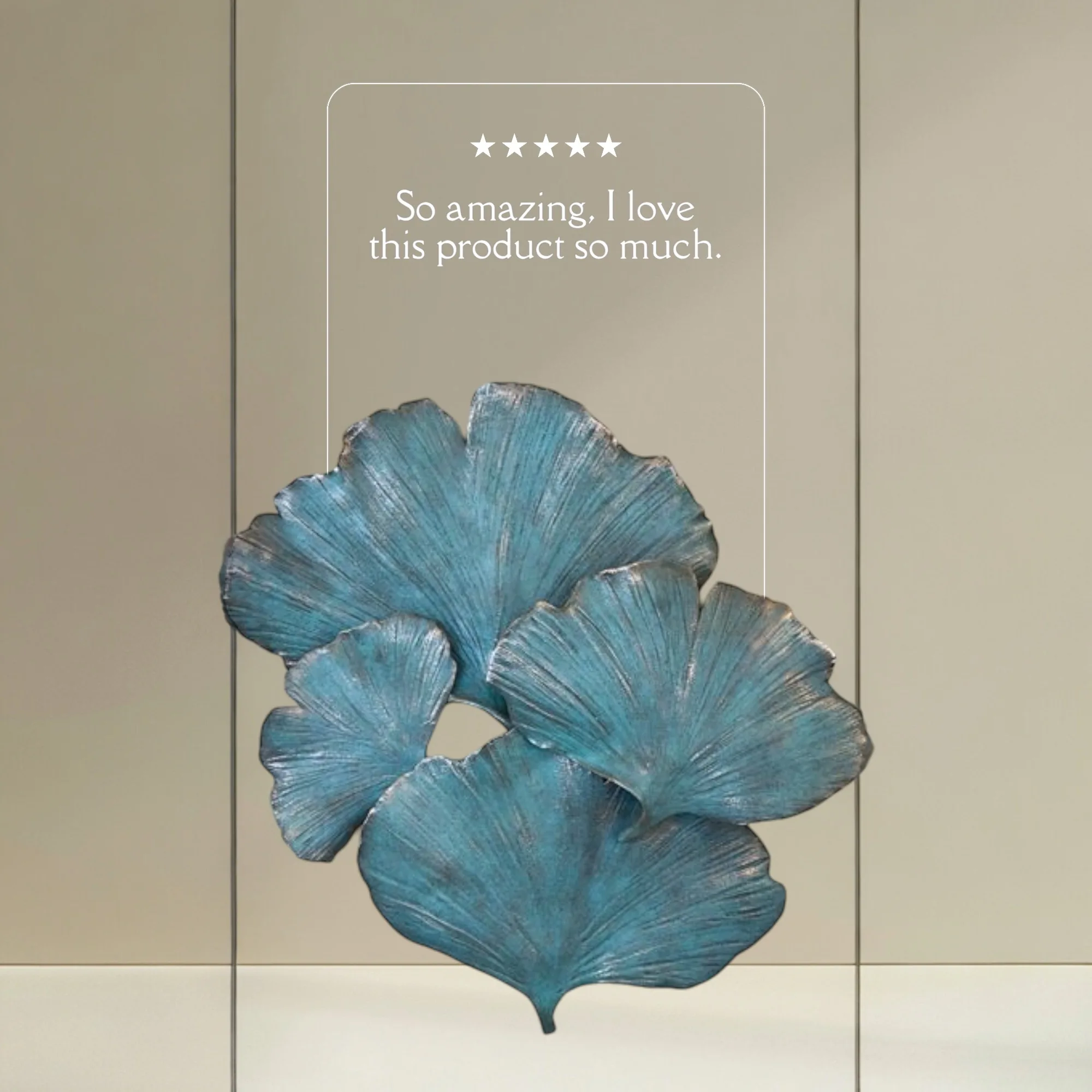 Modern Luxury Aluminium Leaf Wall Art Handcrafted Metal Decorative Piece Living Room Framed Hanging Wholesale Manufacturer