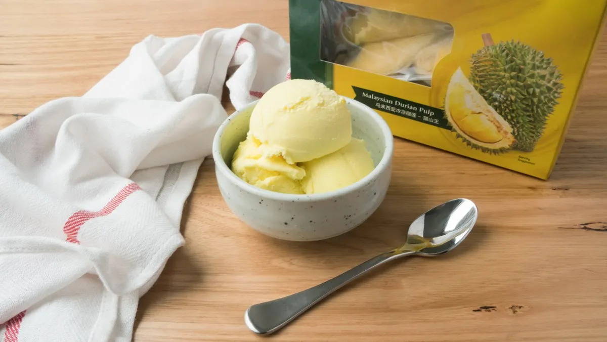 Bulk export cheap price durian ice cream from vietnamese supplier